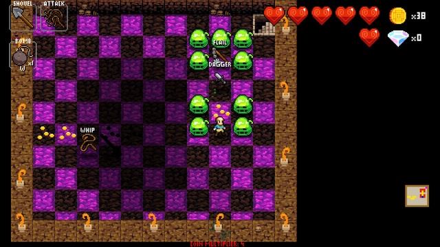 Crypt of the Necrodancer Beginners Guide Episode 1 - Weapons смотреть онлайн