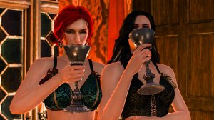 Ведьмак Трисс и Йеннифэр