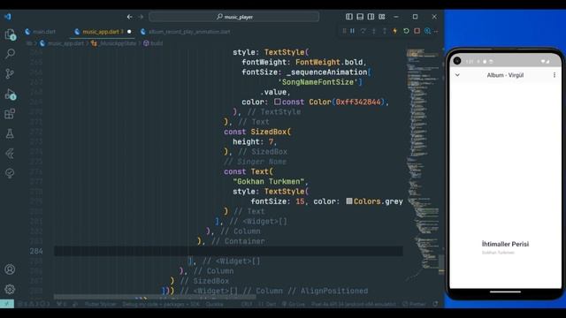 Music Player App in Flutter - Build Animated Flutter App - Part 1 смотреть онлайн