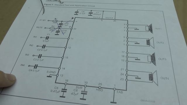 DDP - авто усилитель TDA7386 из старой магнитолы #1 смотреть онлайн