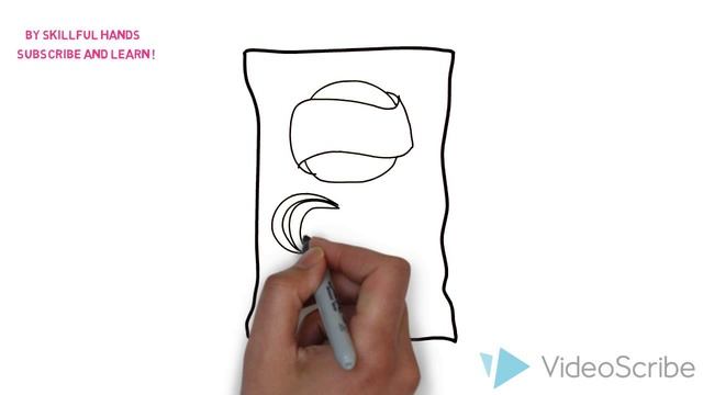 How to Draw a potato chips bag / Как нарисовать пачку чипсов смотреть онлайн