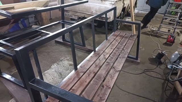 лавка скамейка лофт качели садовые смотреть онлайн