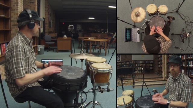 Dave Matthews - Jimi Thing Djembe & Bongo Drum Cover смотреть онлайн