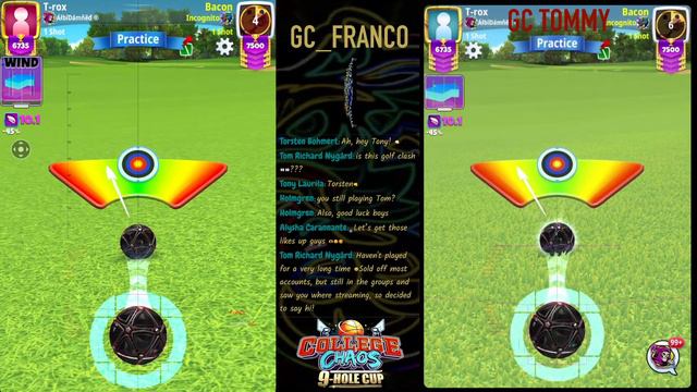 Golf Clash - DUAL STREAM - Master - QR College Chaos!!! featuring GC Tommy!! смотреть онлайн