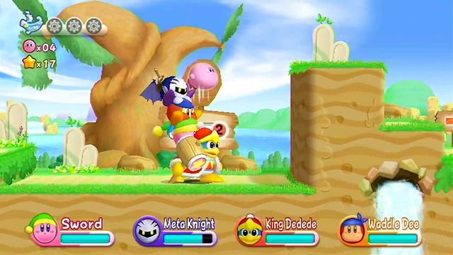 Kirby's Return to Dream Land - 1 - The Land of Dreams (4 Player) смотреть онлайн