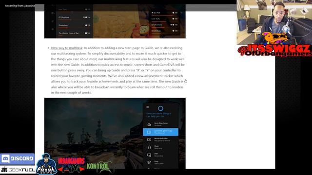 Preview Program New Xbox One Creators Update 2017 / Dashboard Update / смотреть онлайн
