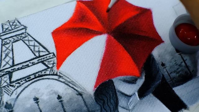 Pintura em Toalha: Casal em Paris смотреть онлайн