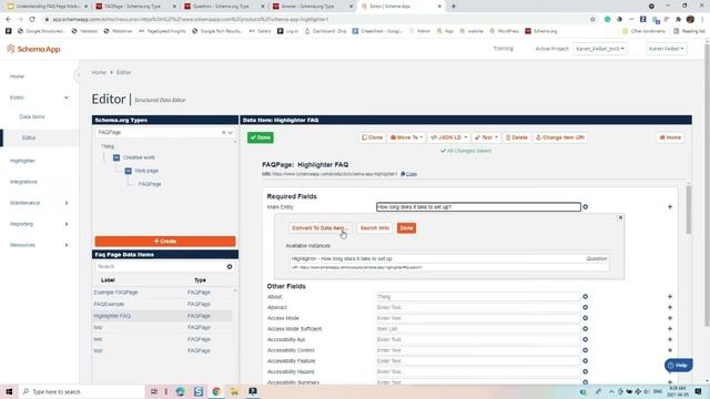 Creating FAQ Markup with the Schema App Editor смотреть онлайн