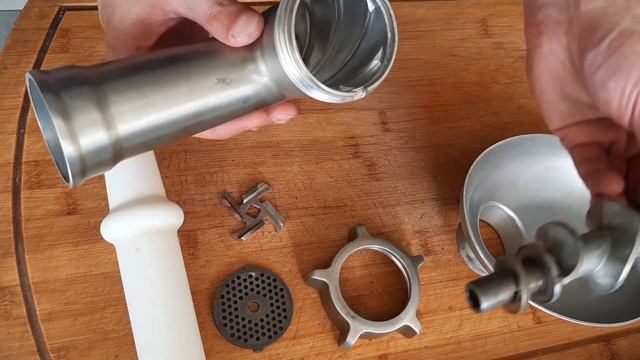 Сборка мясорубки ПРОСТО, Как правильно Собрать и Разобрать Мясорубку смотреть онлайн