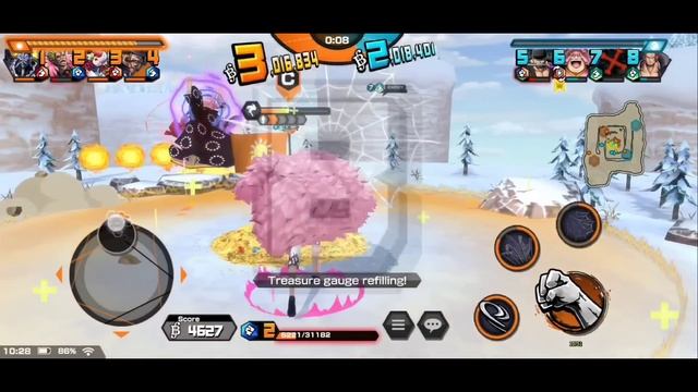 6⭐️ Boost 2 YOUNG DOFFY(Good Attacker!) SS League Gameplay | One Piece Bounty Rush смотреть онлайн