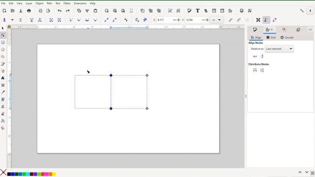 Inkscape Delete Lines Between Nodes (Remove Duplicate Line) смотреть онлайн