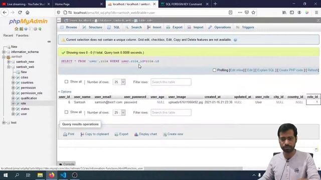 #17 - User Management relationship data tables structure for in PHP, MySQL смотреть онлайн