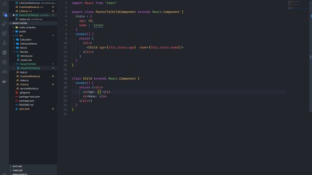 28 - React JS In Telugu - Parent to child communication смотреть онлайн
