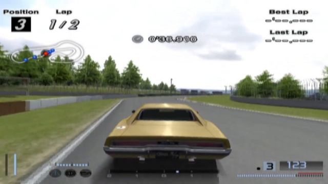 Гран Туризмо 4 (Онлайн Тест Версия) Додж Чаржър 440 R/T Геймплей смотреть онлайн