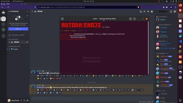 DISCORD BOT | AUTO DM ON EMOJI REACT 2023 [UPDATED] смотреть онлайн