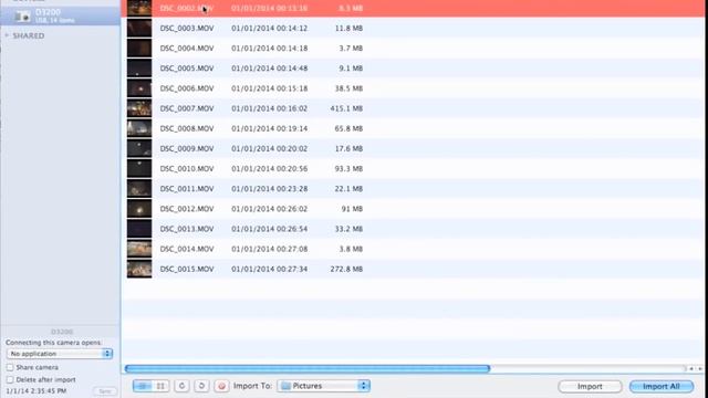 How to Importing photos the Nikon camera on Mac смотреть онлайн