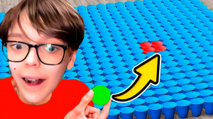 КТО ПОПАДЕТ в СТАКАНЧИК получит ПРИЗ ЧЕЛЛЕНДЖ !