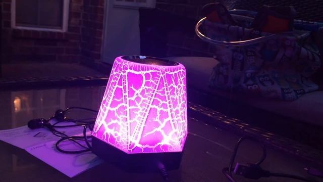 Wireless Bluetooth Speaker FM Radio Clock & Alarm Colorful LED Night Light & TF Card смотреть онлайн
