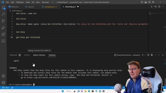 Discover the Secrets of PowerShell Help: Get-Help & Get-Alias Uncovered" смотреть онлайн