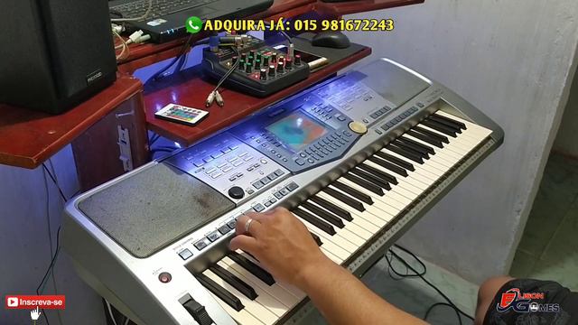 Ritmo Thiago Aquino sem Sample para Teclados Yamaha psr 1000, 1100, s550b, s700 entre outros 🎹 смотреть онлайн