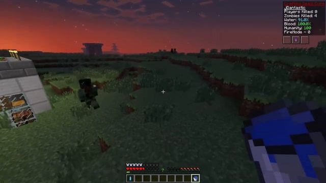 Minecraft: The Blocking Dead - Zombie Fist Fights! (Crafting Dead Mod) смотреть онлайн