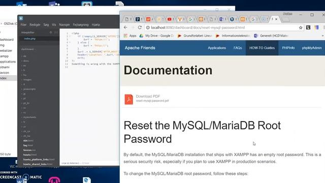 Løser port problem og rigtig placering af index.php смотреть онлайн