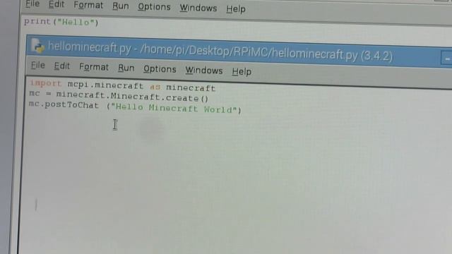Raspberry Pi & Minecraft & Python: HOW DOES HELLO MINECRAFT CODE WORK? смотреть онлайн