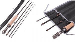 3 Нахлыстовое удилище с Алиэкспресс Нахлыстовая удочка Fly Fishing Rod Aliexpress Рыбалка Нахлыст