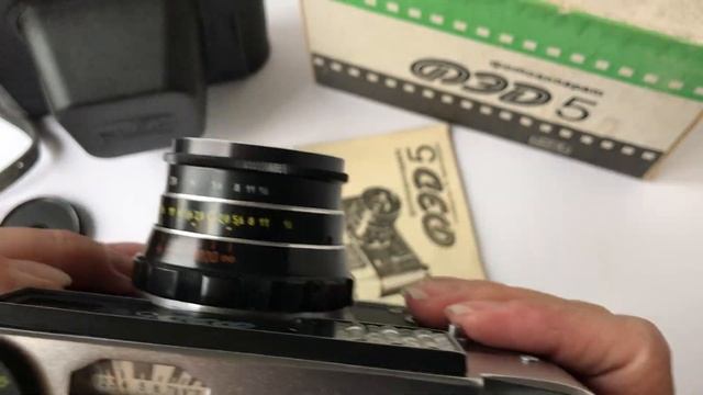 35mm film camera FED 5 смотреть онлайн