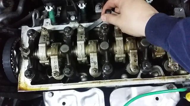 Регулировка клапанов PEUGEOT 207 TU3A 1.4 версия 2 смотреть онлайн
