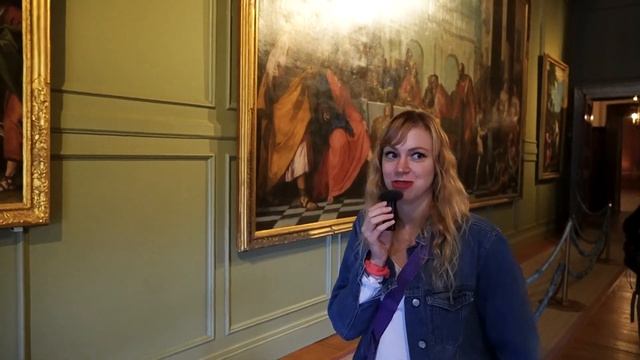 Americans Visit HAMPTON COURT PALACE for the First Time ? Americans in England смотреть онлайн