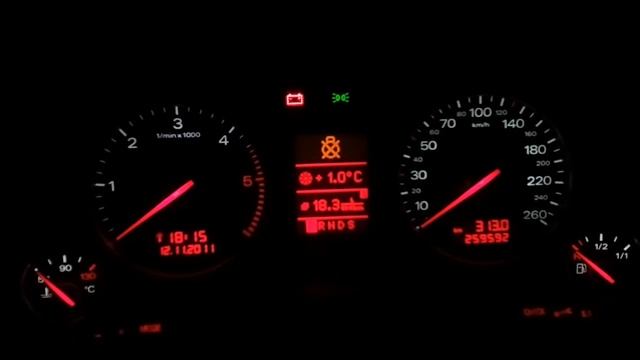 Диагностика панели приборов Audi A4 B6 смотреть онлайн