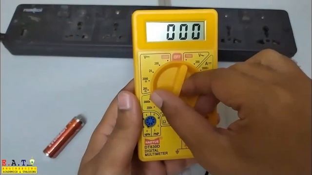 How to measure AC & DC voltage and check the connectivity of a Wire using Multimeter смотреть онлайн