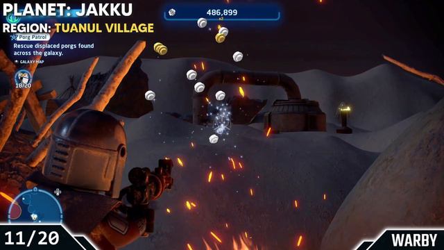 All Porg Locations (Porg Patrol Challenge) - LEGO Star War The Skywalker Saga смотреть онлайн