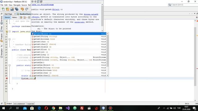 Java Random sınıfı Rastgele sayı üretme #7 Sıfırdan Java Uygulamaları смотреть онлайн