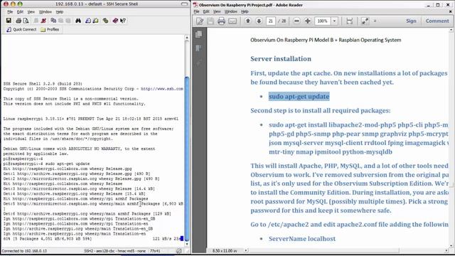 Observium On Raspberry Pi смотреть онлайн