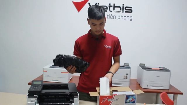 Cách thay hộp mực vào máy in đúng cách - Canon LBP214dw ? смотреть онлайн