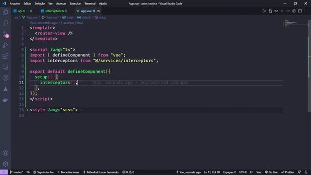 Axios - Interceptando Requests e Responses смотреть онлайн