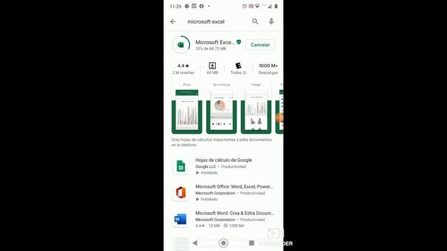 Aprende a DESCARGAR e INSTALAR el EXCEL para ANDROID смотреть онлайн
