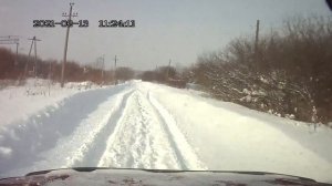 Хонда Элемент  на снегу 13 2 2021