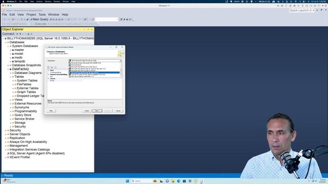 Import Excel Spreadsheet into SQL Server. смотреть онлайн
