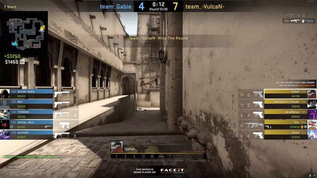 КАК ИГРАЕТ САМЫЙ СЛАБЫЙ ТОП1 FACEIT 5000 ELO смотреть онлайн