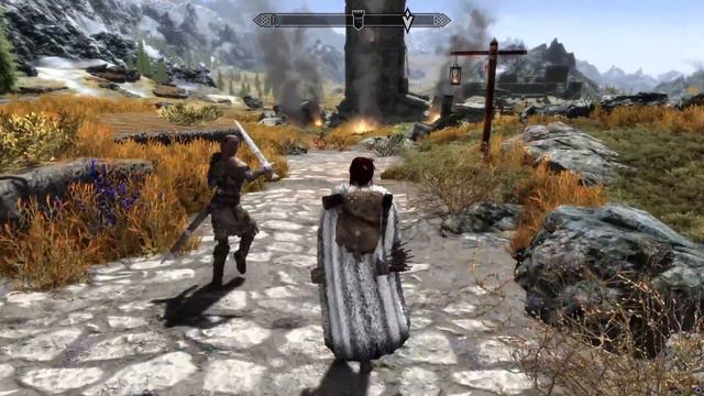 Skyrim SE - Kaya's Story # 4 - Dragon Rising смотреть онлайн