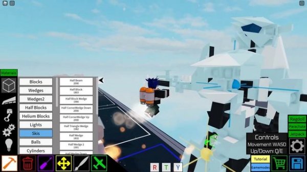 Knights Of Sidonia Garde Mech TUTORIAL | Roblox Plane Crazy | (part 1)