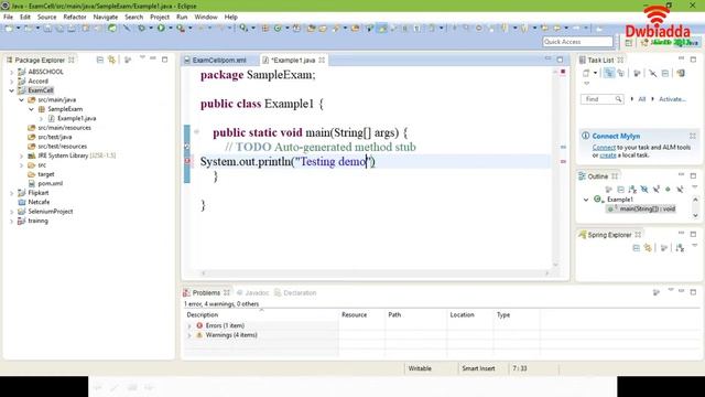 Java demo using apache maven | Maven tutorial смотреть онлайн