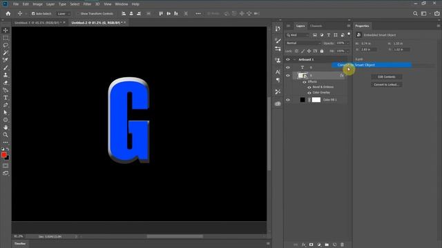 Chrome Border Text Effect in Photoshop | PixFixx смотреть онлайн