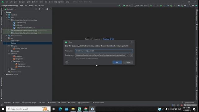How to Implement Import Custom Font in Android Studio Kotlin смотреть онлайн