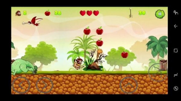 SUPER GAME (Caveman Adventure süper android AND ios gameplay hd video)