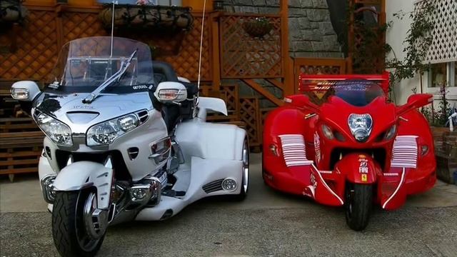FERRARI F-1 SUZUKI GSX 1300 hayabusa trike japan смотреть онлайн