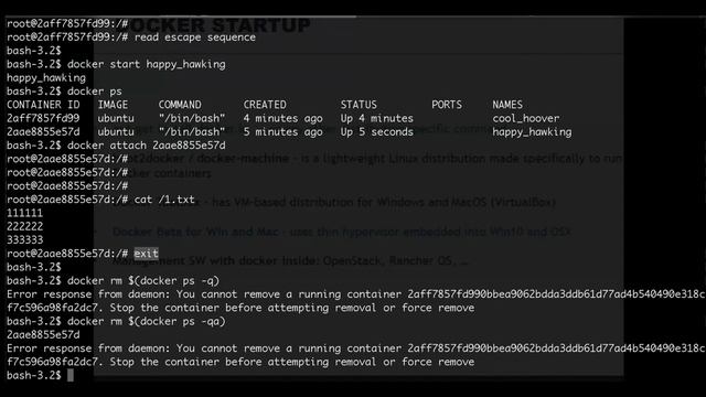 Docker 101 part 1/3 Run containers. Запуск контейнеров, управление контейнерами. смотреть онлайн